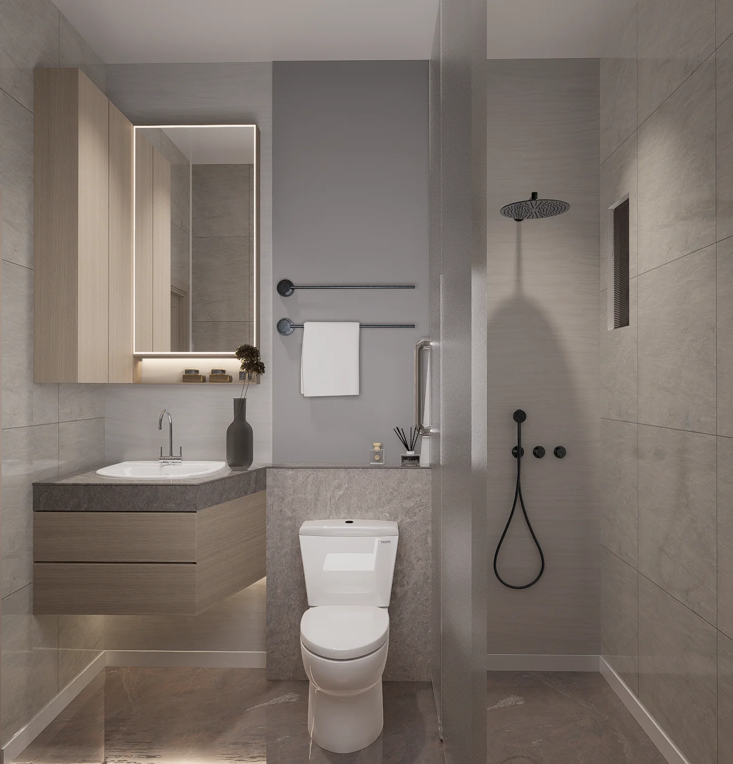Guest bathroom design Gurgaon